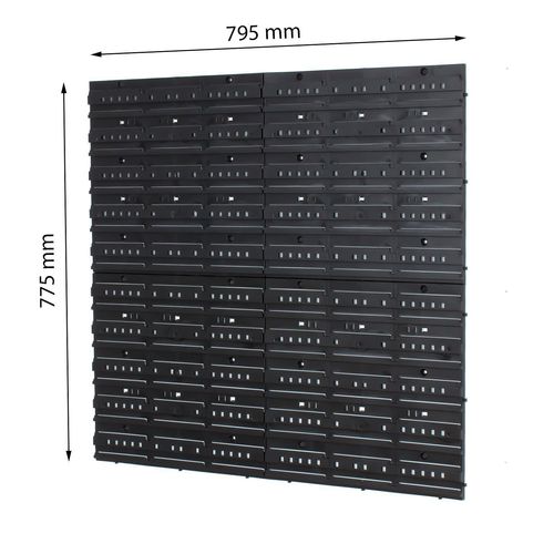 Tablica warsztatowa narzędziowa 80 x 80 cm + 15 kuwet na Arena.pl