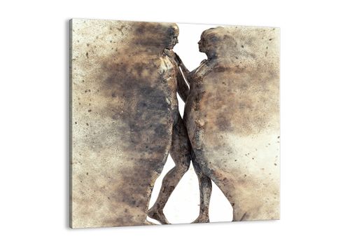 Obraz Na Płótnie - Postać Kamień  - 40X40 Cm - Ac40X40-3102 na Arena.pl