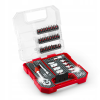 EINHELL ZESTAW KOMPLET BITÓW I KLUCZY NASADOWYCH 37 SZT. L-CASE 49109022