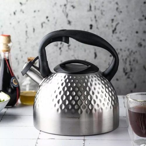 czajnik stalowy z gwizdkiem 3l klausberg kb-7642 na Arena.pl