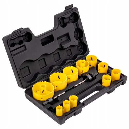 OTWORNICE DO METALU I DREWNA BI-METAL 17 ELEMENTÓW OTWORNICA na Arena.pl