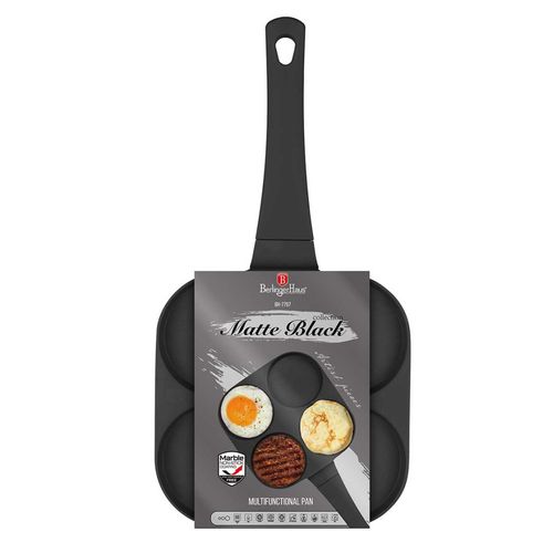 patelnia tytanowa 26cm do hamburgerów jajek berlinger haus bh-7797 black na Arena.pl