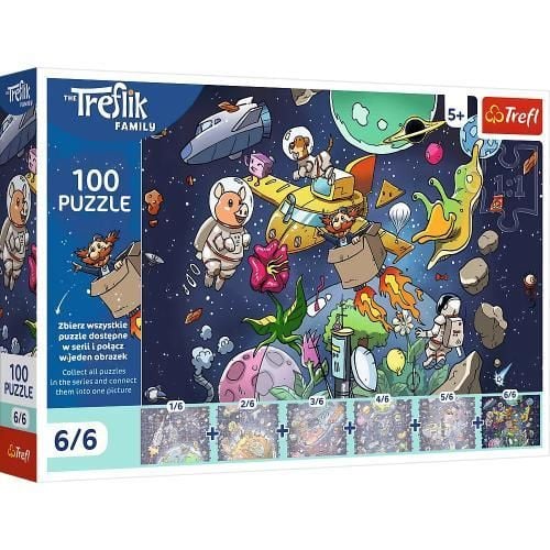 Puzzle 100 Wujcio W Kosmosie 16546 zdjęcie 1