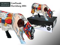 CowParade Harrisburg 2004, Picowso's School for the Arts, Allison Mushalko