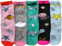 ABS Antypoślizgowe Skarpetki Dziecięce 5-PAR 19-22