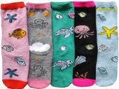 ABS Antypoślizgowe Skarpetki Dziecięce 5-PAR 19-22