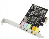MicroConnect 5.1 Channels PCIe sound card, MC-CMI6CH-PCIE
