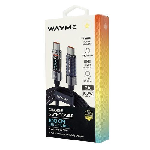 WAYME Kabel do ładowania i synchronizacji, w oplocie z mikrofibry na Arena.pl