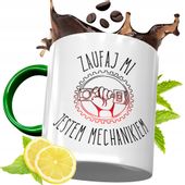 Kubek Zielony Dla Mechanika Na Urodziny Prezent