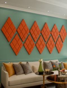 Pianka akustyczna KOSTKA wypukła 30x30x5 cm Panel wygłuszający BUFFO na Arena.pl