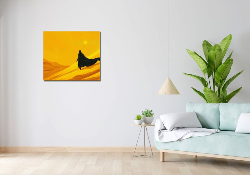 Obraz 70x60cm Pustynia Wzywa zdjęcie 2