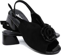 Sandały damskie Jezzi ASA214-8 - czarne 37