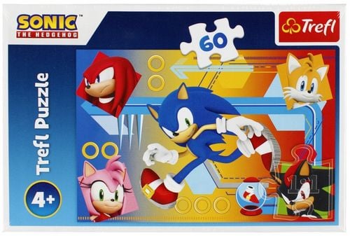 puzzle 60 sonic w akcji 17387 na Arena.pl