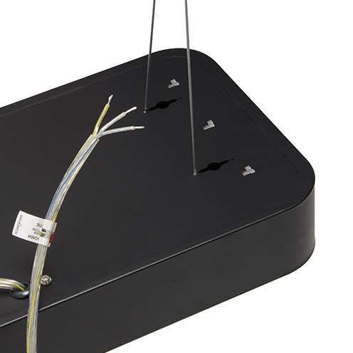 LAMPA wisząca FLARA 03631 Ideus metalowa OPRAWA prostokątny zwis LED 24W 4000K geometryczny biały zdjęcie 3