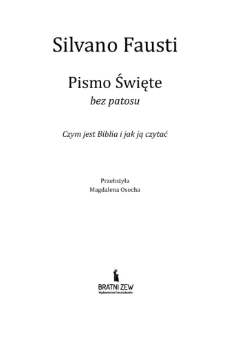 Pismo Święte bez patosu na Arena.pl