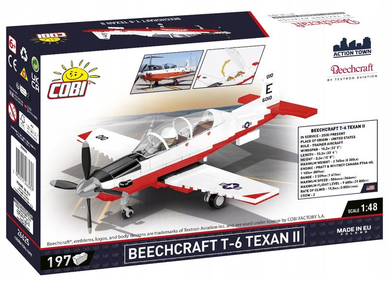 Action Town Beechcraft T-6 TEXAN II zdjęcie 3
