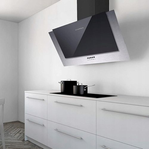 Ciarra CBCB6736C okap naścienny 60 cm, 380 m³/h, oświetlenie LED, 2 filtry na Arena.pl