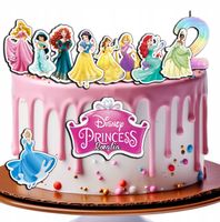 OPŁATEK ZESTAW URODZINY KSIĘŻNICZKI DISNEY + IMIĘ