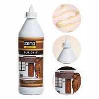 KLEJ POLIURETANOWY PUR DO DREWNA BETONU IZOLACJI D4 61 1KG WODOODPORNY