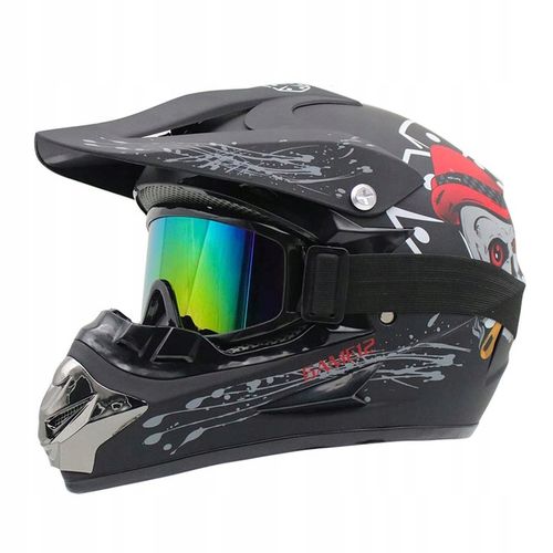 GOGLE MOTOCYKLOWE na MOTOR CROSS ENDURO QUAD KASK na Arena.pl
