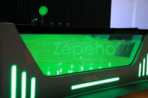 Wanna z hydromasażem EBX-7066 white prostokątna 170cmx78cmx61cm Wodosp na Arena.pl