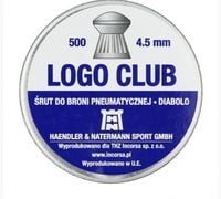 Śrut diabolo grzybek H&N Logo Club 4,5 mm 500 szt.