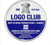 Śrut diabolo grzybek H&N Logo Club 4,5 mm 500 szt.