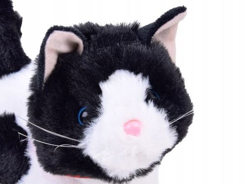 Interaktywny pluszowy Kot ŁATKA chodzi miauczy rusza ogonkiem ZA5364 na Arena.pl