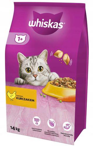 whiskas sucha kurczak 14kg na Arena.pl