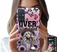ETUI DO SAMSUNG GALAXY A71 - OVER STIMULATED, NASTOLETNIE WZORY, CASE
