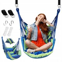 FOTEL WISZĄCY KRZESŁO BRAZYLIJSKIE HUŚTAWKA HAMAK DO OGRÓD TARAS BALKON