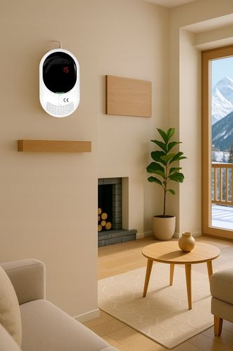 Czujnik Czadu Gazu Ziemnego Detektor Tlenku Węgla CERTYFIKOWANY 85dB LCD na Arena.pl