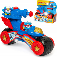 SUPERTHINGS SUPER ZINGS BATTLE VEHICLES POLICE POJAZD POLICYJNY FIGURKI