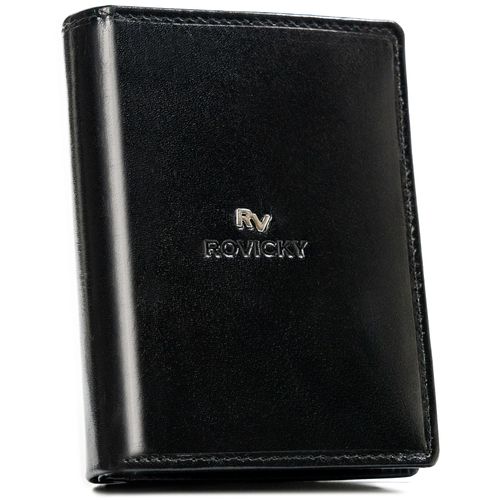 duży portfel męski ze skóry naturalnej - rovicky na Arena.pl