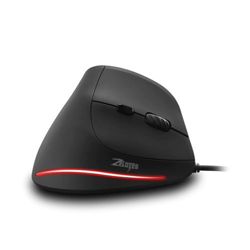 PIONOWA myszka ergonomiczna wertykalna podświetlana LED USB ZELOTES T20 na Arena.pl