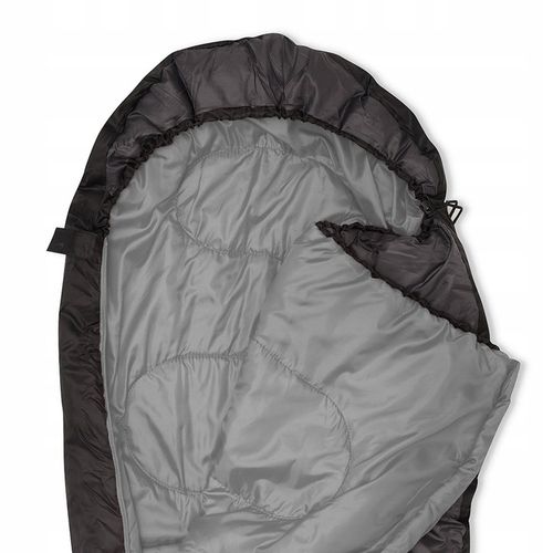 Śpiwór CampuS Kjerag 250 czarno-szary CUP702123404 Right na Arena.pl