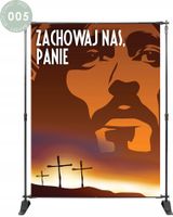 BANER NA BOŻE CIAŁO dekoracja OŁTARZA 200x150cm