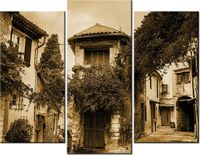 60 90CM OBRAZ 3 ELEM PROWANSJA ŚCIENNY DRUK PŁÓTNO