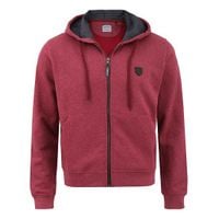 Bluza męska z kapturem bordowy melanż Asman Rozmiar - L