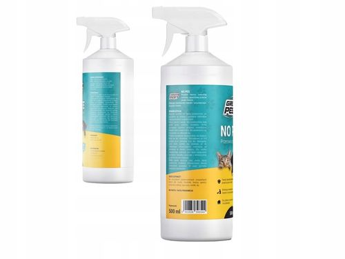 ŚRODEK NO PEE PRZECIW OBSIKIWANIU PSÓW I KOTÓW SPRAY NA PSY KOTY 500ML na Arena.pl