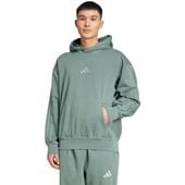 Bluza męska adidas A SZN W FL HD zielona JL6538 XL