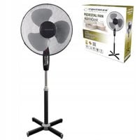 WIATRAK WENTYLATOR STOJĄCY PODŁOGOWY CICHY I MOCNY