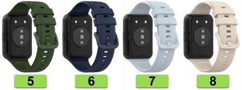 ZESTAW 3 PASKÓW PASEK OPASKA BRANSOLETA DO HUAWEI WATCH FIT 2 |DUŻO KOLORÓW na Arena.pl