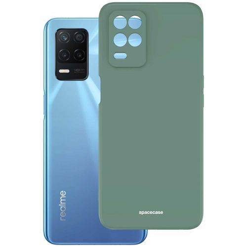 Spacecase Silicone Case Realme 8 5G Dark Green na Arena.pl