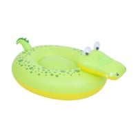 Pompowane koło kółko dmuchane basenowe KROKODYL do pływania SUNCLUB