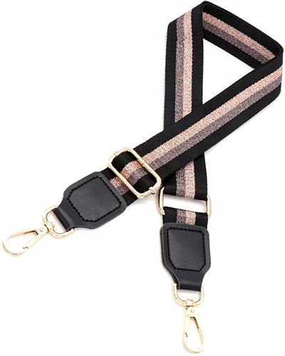 Pasek regulowany szeroki do torby torebki długi  PAS_GG na Arena.pl