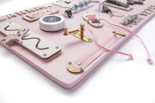 TABLICA Manipulacyjna Sensoryczna MONTESSORI XL na Arena.pl