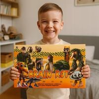 BRAIN ROT Kalendarz Adwentowy ZABAWKI FIGURKI BRELOCZKI Prezent 24 szt.
