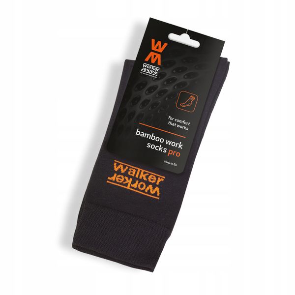 BAMBOO WORK SOCKS 44-46 ROZMIAR - WORKER WALKER - SKARPETKI zdjęcie 4