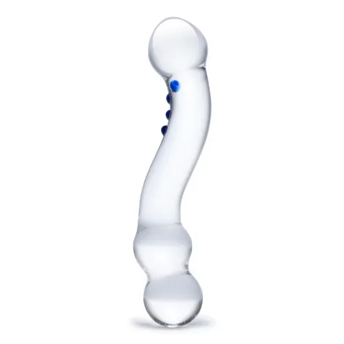 glas curved g-spot - szklany model anatomiczny, szkło borokrzemowe 15 cm na Arena.pl